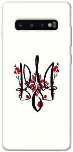 Чехол Flower symbol для Galaxy S10 Plus (2019)