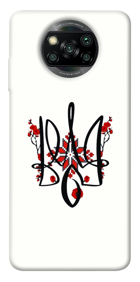 Чехол Flower symbol для Xiaomi Poco X3 NFC