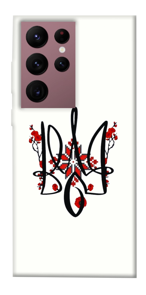 Чехол Flower symbol для Galaxy S22 Ultra