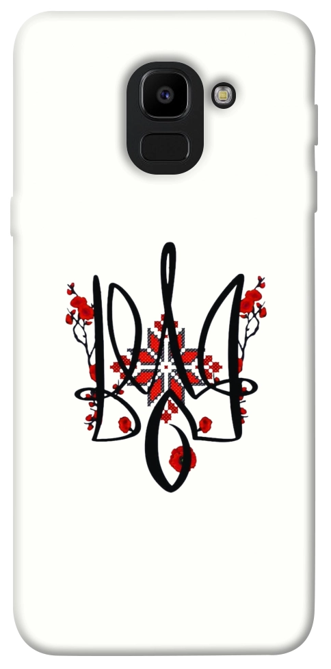 Чехол Flower symbol для Galaxy J6 (2018)
