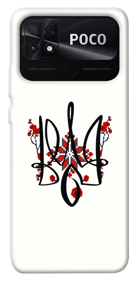 Чехол Flower symbol для Xiaomi Poco C40