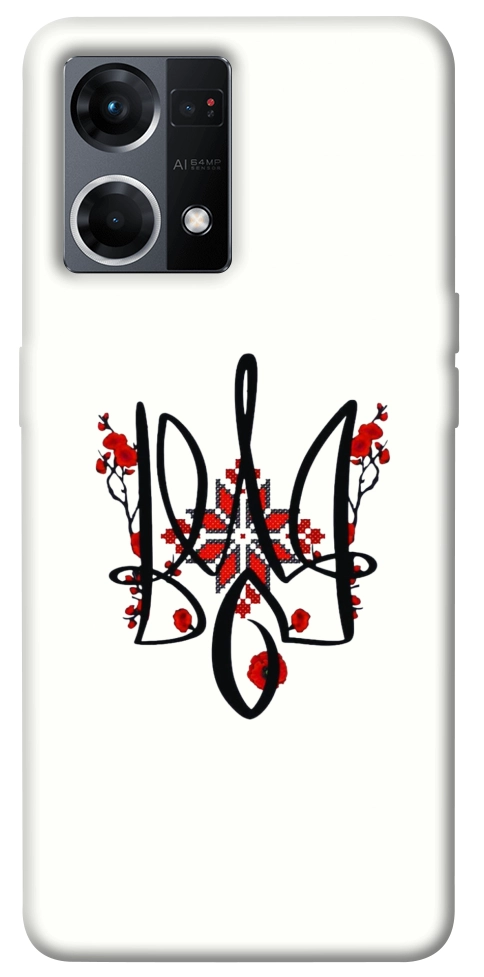 Чехол Flower symbol для Oppo Reno 7 4G