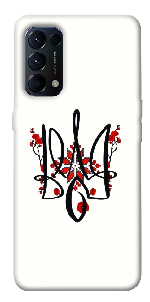Чехол Flower symbol для Oppo Reno 5 4G