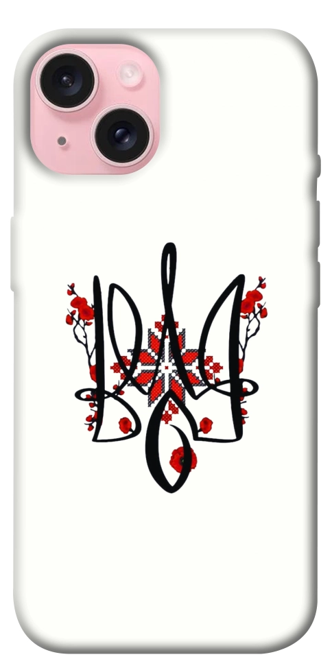Чехол Flower symbol для iPhone 15