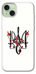 Чехол Flower symbol для iPhone 15 Plus