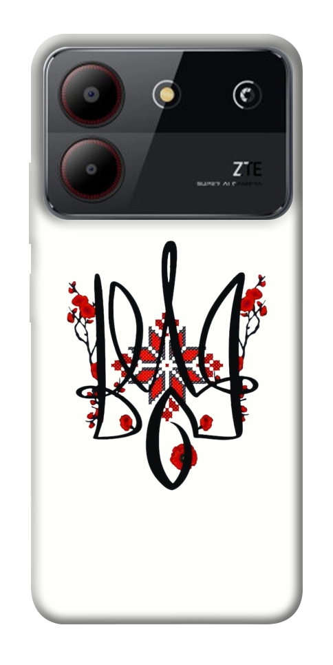 Чехол Flower symbol для ZTE Blade A54 4G