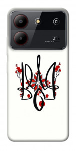 Чехол Flower symbol для ZTE Blade A54 4G