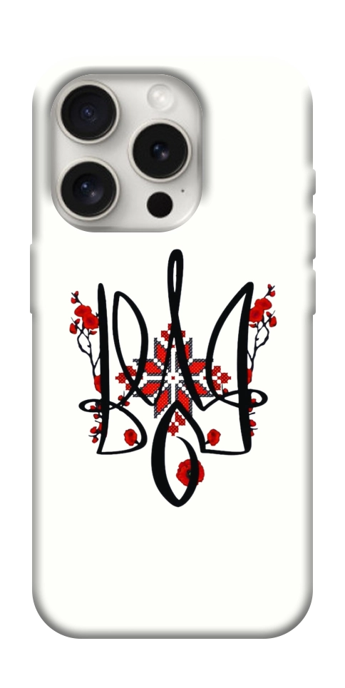 Чехол Flower symbol для iPhone 16 Pro