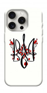 Чехол Flower symbol для iPhone 16 Pro