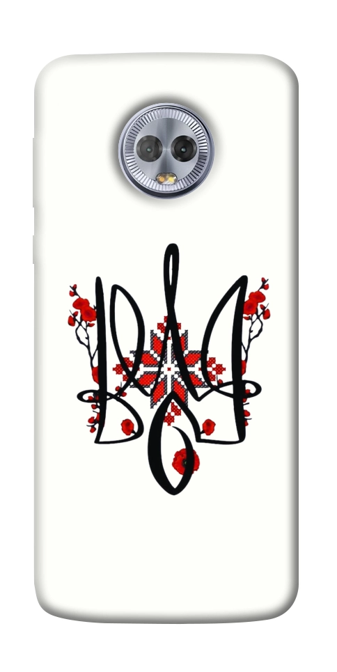 Чехол Flower symbol для Motorola Moto G6 Plus