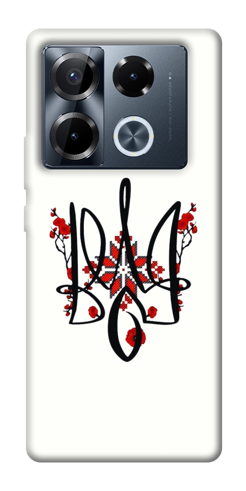 Чехол Flower symbol для Infinix Note 40 Pro 4G