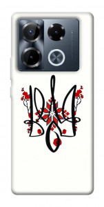 Чехол Flower symbol для Infinix Note 40 Pro 4G