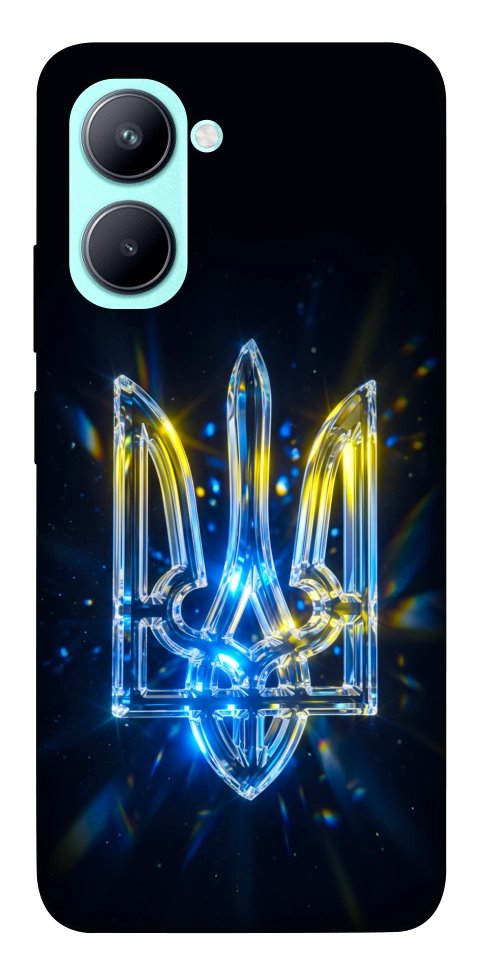 Чехол Glass trident для Realme C33