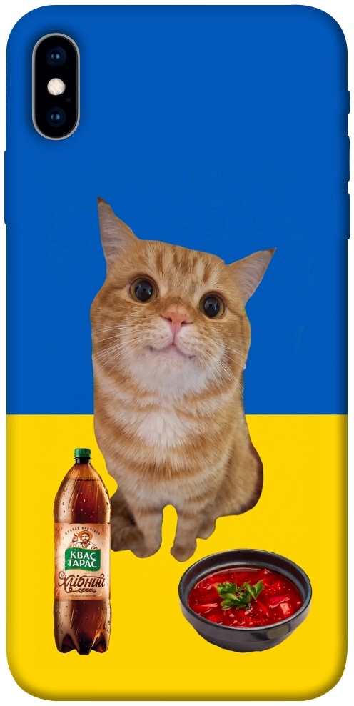 Чехол Kitty dinner для iPhone X