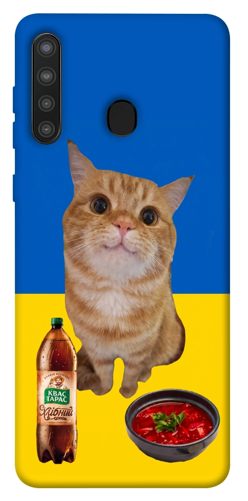 Чохол Kitty dinner для Galaxy A21