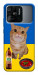 Чехол Kitty dinner для Xiaomi Redmi 10C