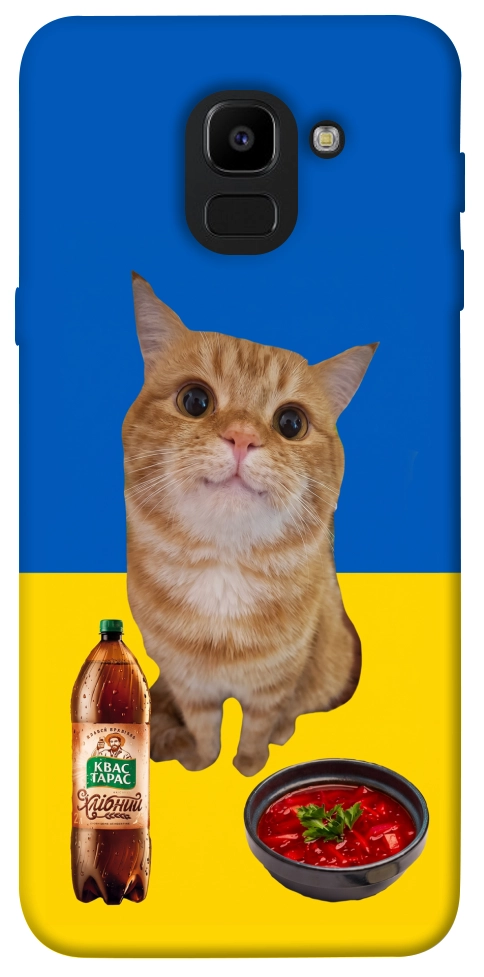 Чехол Kitty dinner для Galaxy J6 (2018)