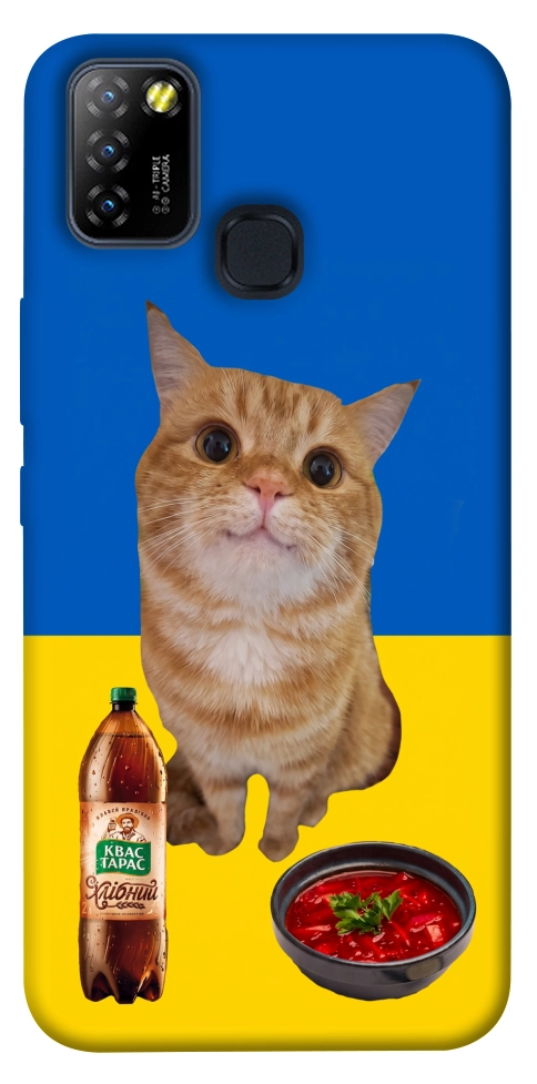 Чехол Kitty dinner для Infinix Hot 10 Lite
