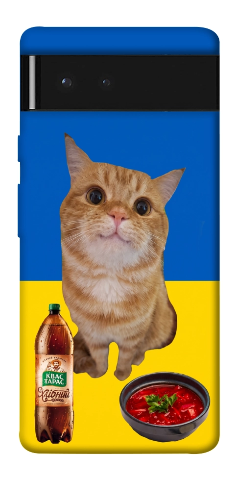 Чехол Kitty dinner для Google Pixel 6