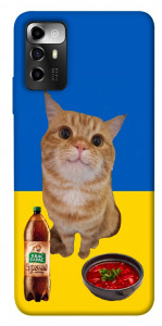 Чохол Kitty dinner для ZTE Blade A72