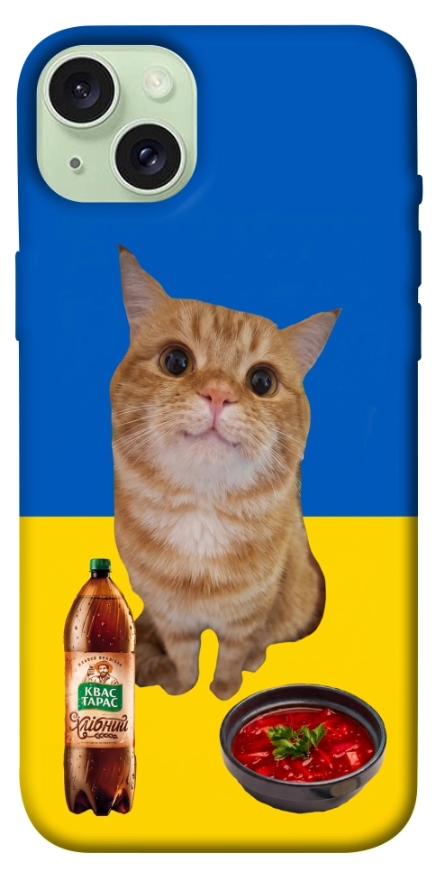 Чехол Kitty dinner для iPhone 15 Plus