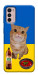 Чохол Kitty dinner для Motorola Moto G42