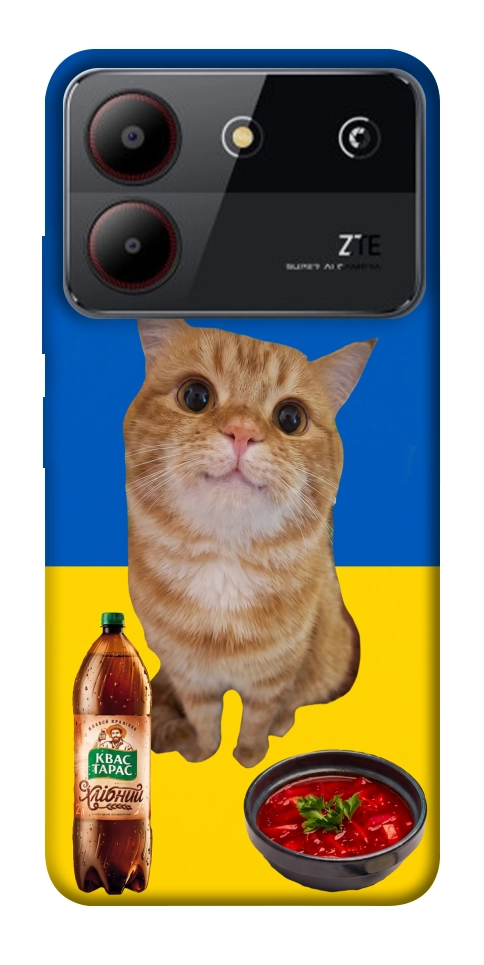 Чехол Kitty dinner для ZTE Blade A54 4G