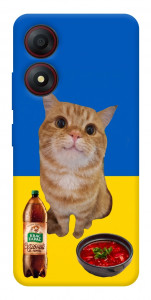 Чехол Kitty dinner для ZTE Blade A34 4G