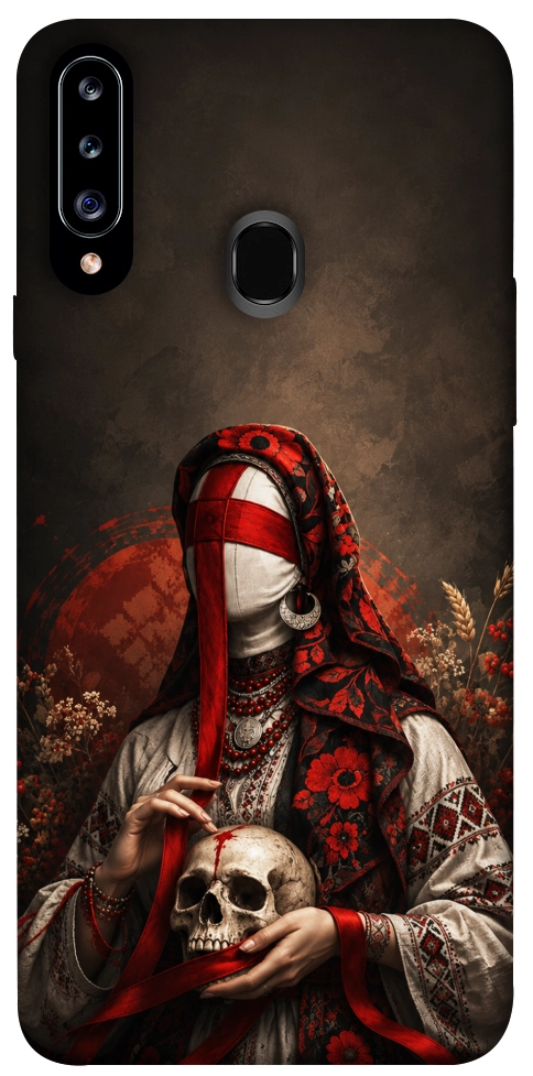 Чехол Slavic mystery girl для Galaxy A20s (2019)