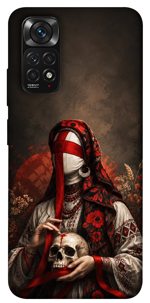 Чехол Slavic mystery girl для Xiaomi Redmi Note 11 (Global)