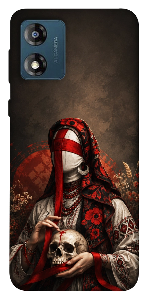 Чохол Slavic mystery girl для Motorola Moto E13