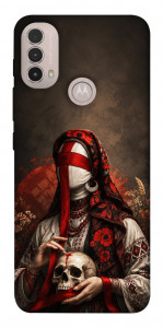 Чохол Slavic mystery girl для Motorola Moto E40