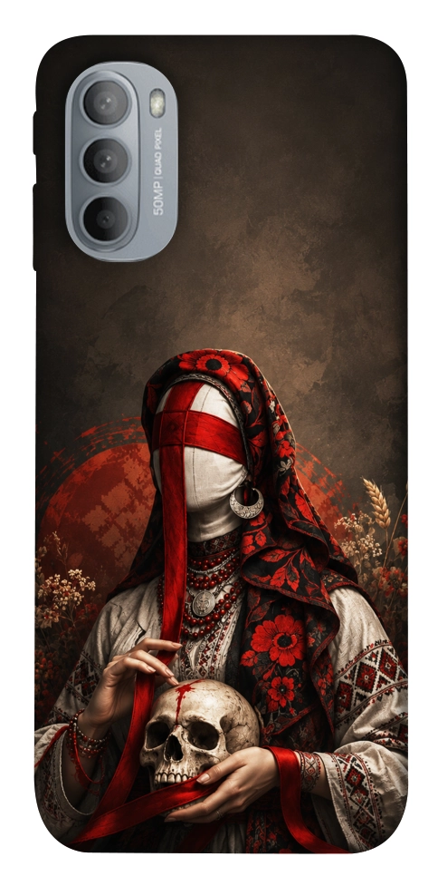 Чехол Slavic mystery girl для Motorola Moto G31