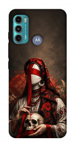 Чехол Slavic mystery girl для Motorola Moto G60