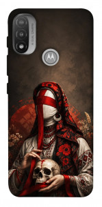 Чехол Slavic mystery girl для Motorola Moto E20