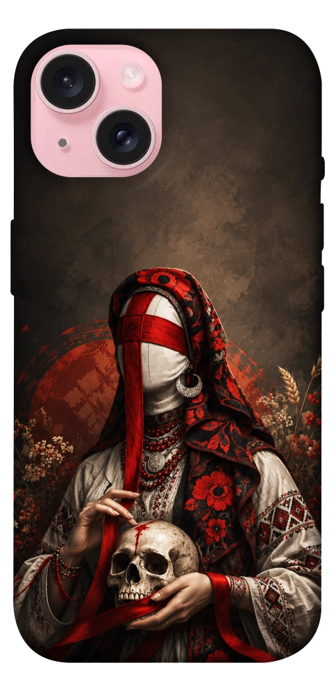 Чехол Slavic mystery girl для iPhone 15