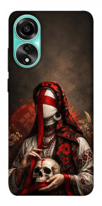 Чехол Slavic mystery girl для Oppo A78 4G