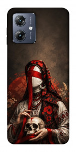Чохол Slavic mystery girl для Motorola Moto G54