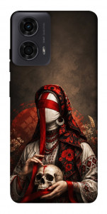 Чехол Slavic mystery girl для Motorola Moto G24