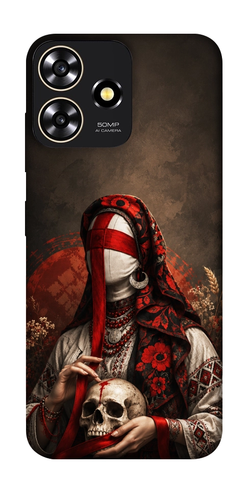 Чехол Slavic mystery girl для ZTE Blade A73 4G