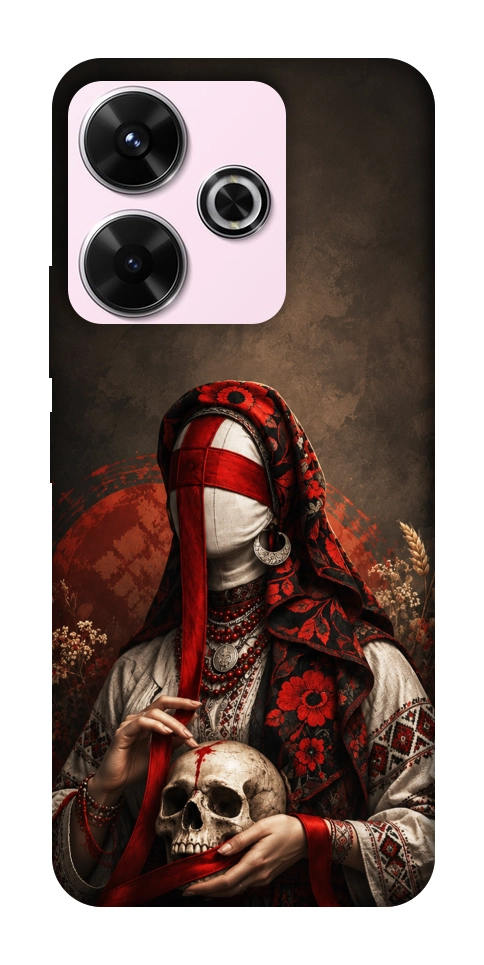 Чехол Slavic mystery girl для Xiaomi Redmi 13 4G