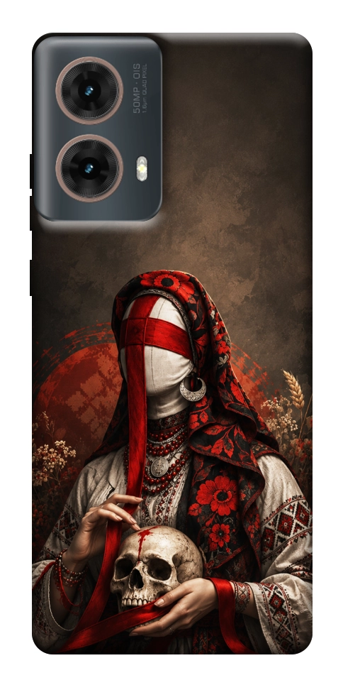 Чохол Slavic mystery girl для Motorola Moto G85