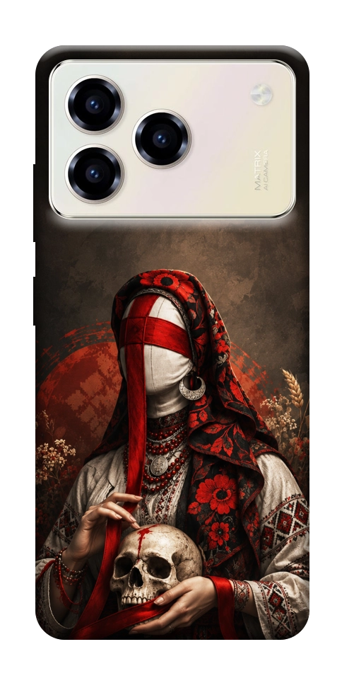 Чехол Slavic mystery girl для ZTE Blade A76 4G
