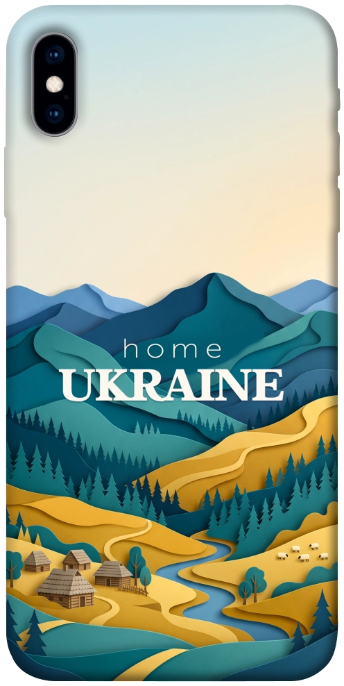 Чехол Ukraine home для iPhone X