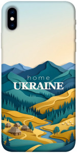 Чехол Ukraine home для iPhone X