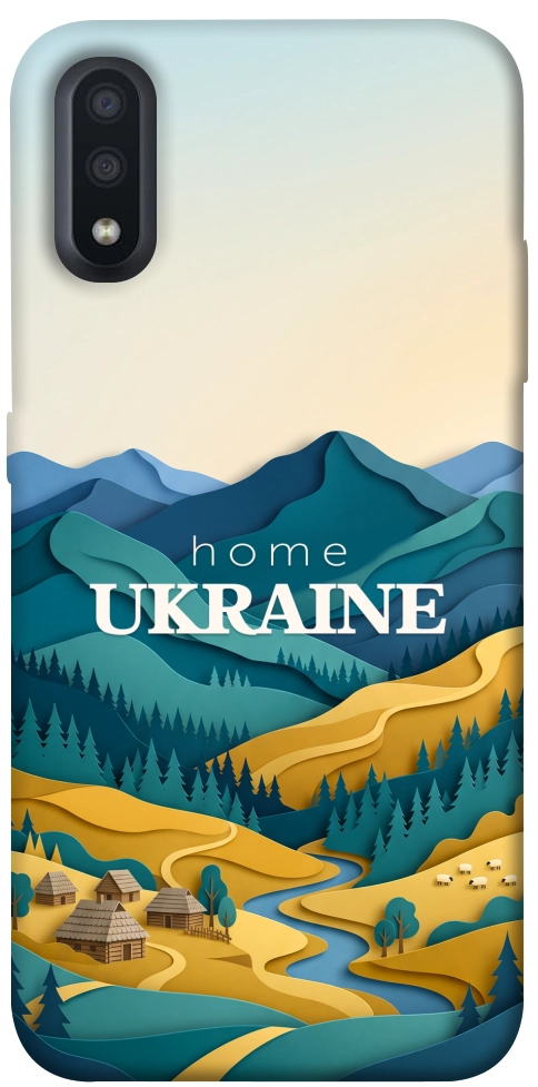 Чехол Ukraine home для Galaxy A01