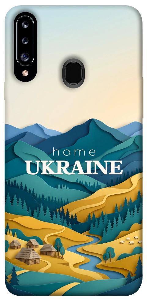 Чехол Ukraine home для Galaxy A20s (2019)