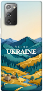 Чохол Ukraine home для Galaxy Note 20