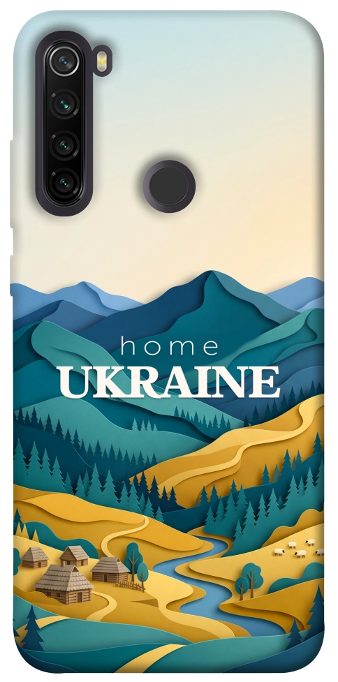 Чехол Ukraine home для Xiaomi Redmi Note 8T