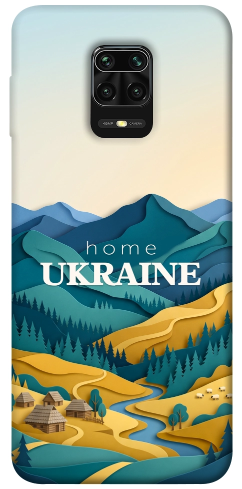 Чохол Ukraine home для Xiaomi Redmi Note 9 Pro